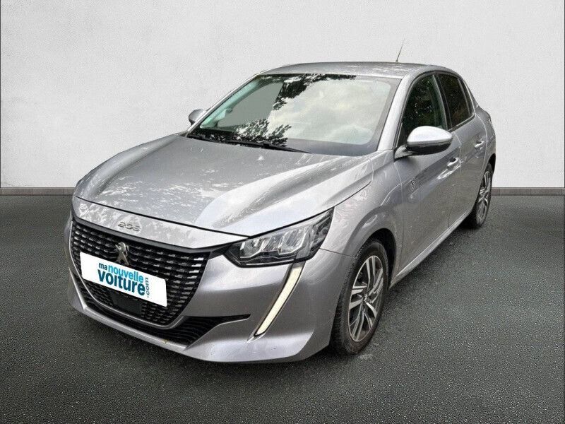 Gris Utilisé 2021 Peugeot 208 Allure Citadine | 14 290 € (Prix juste) - Image 1/4