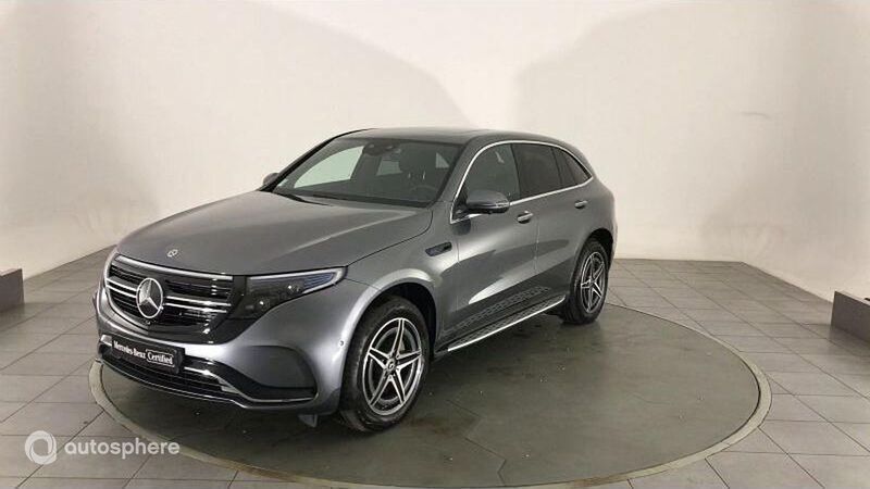Gris sélénite Utilisé 2023 Mercedes EQC400 AMG line SUV | 52 780 € (Prix juste) - Image 1/4