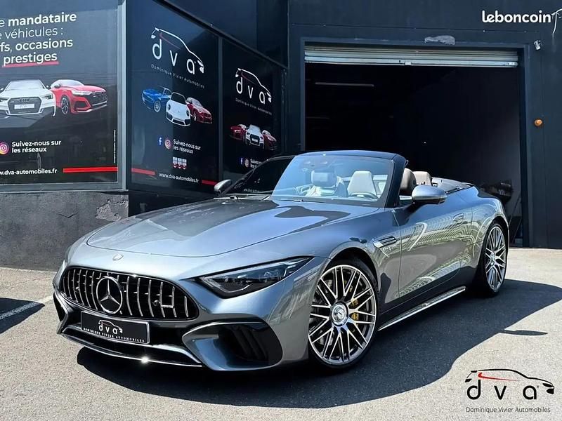 Gris Occasion 2023 Mercedes SL63 AMG AMG Cabriolet | 143 990 € - Image 1/4