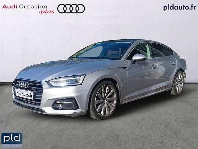 Argent fleuret métallisé Utilisé 2019 Audi A5 Sportback Design Citadine | 25 490 € - Image 1/4