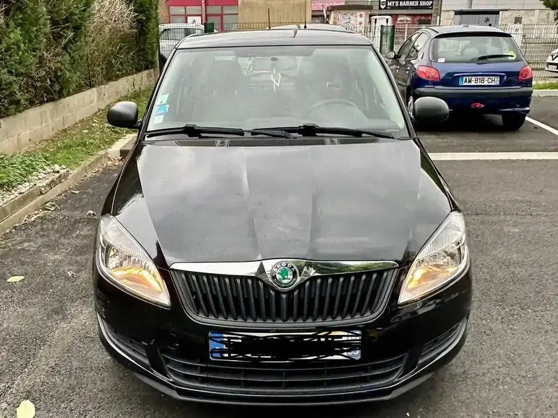 Noir Utilisé 2013 Skoda Fabia GreenLine Berline | 5 600 € - Image 1/4