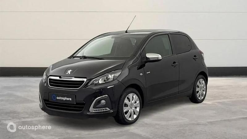 Noir Occasion 2021 Peugeot 108 Style Citadine | 9 999 € (Prix juste) - Image 1/4