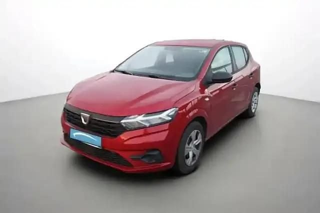 Rouge fusion Utilisé 2022 Dacia Sandero Berline | 11 500 € (Super prix) - Image 1/4