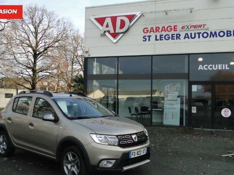 Blanc Utilisé 2020 Dacia Sandero Stepway Citadine | 15 700 € (Prix juste) - Image 1/4