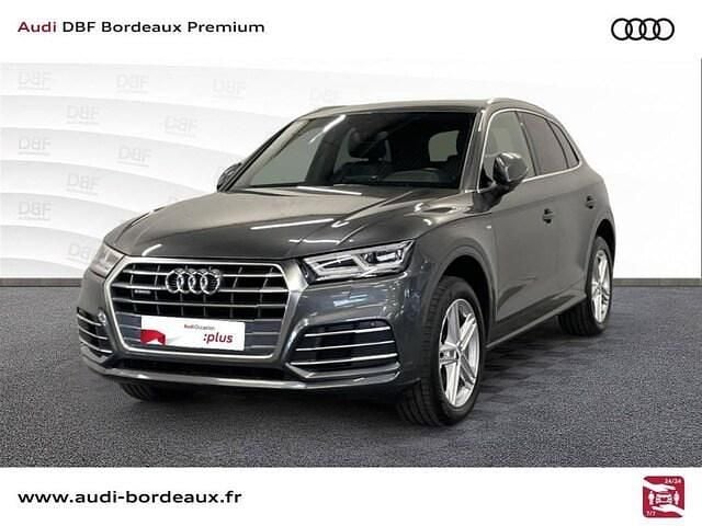Gris daytona nacré Occasion 2019 Audi Q5 S-Line SUV | 31 990 € (Prix juste) - Image 1/4