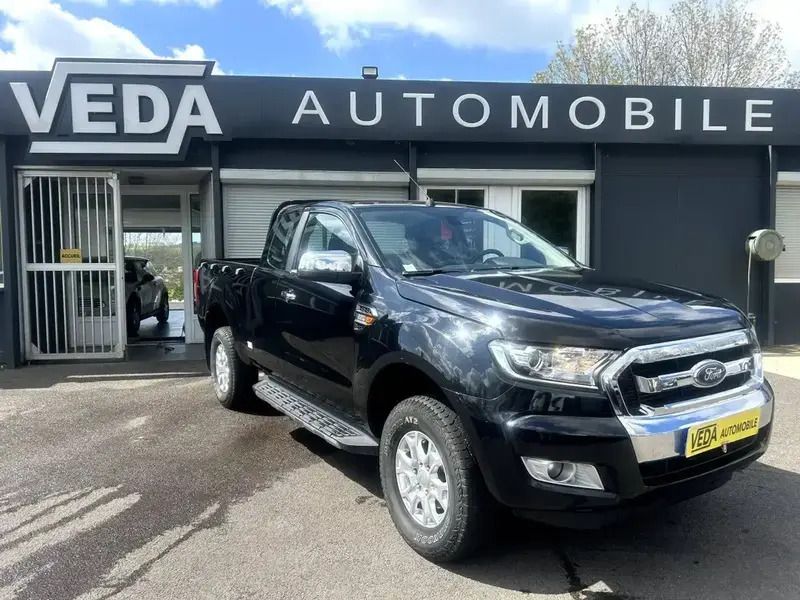 Noir Utilisé 2019 Ford Ranger S Pick-up | 16 990 € - Image 1/4