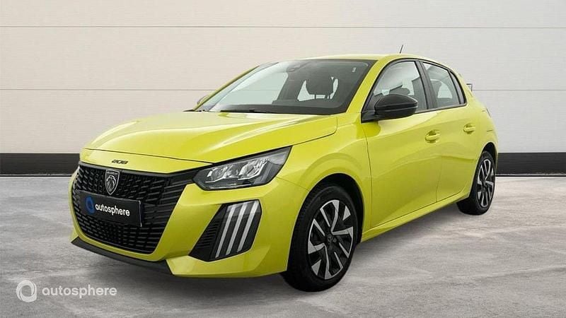 Jaune Utilisé 2024 Peugeot 208 Active Citadine | 19 489 € (Prix assez cher) - Image 1/4