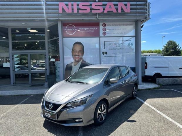 Gris Utilisé 2022 Nissan Leaf Acenta Citadine | 14 990 € (Prix juste) - Image 1/4