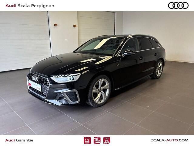 Noir mythe métallisé Utilisé 2022 Audi A4 S-Line Break | 27 559 € (Bon prix) - Image 1/4