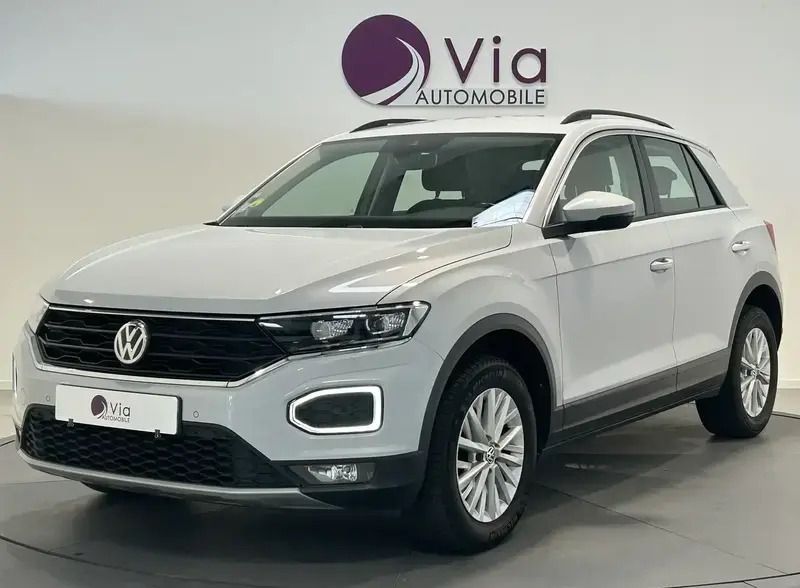 Gris Utilisé 2019 VW T-Roc LOUNGE SUV | 17 490 € (Prix assez cher) - Image 1/4