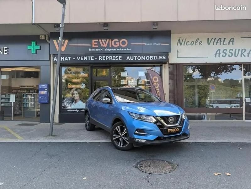Bleu Utilisé 2020 Nissan Qashqai N-TEC SUV | 14 990 € (Super prix) - Image 1/4