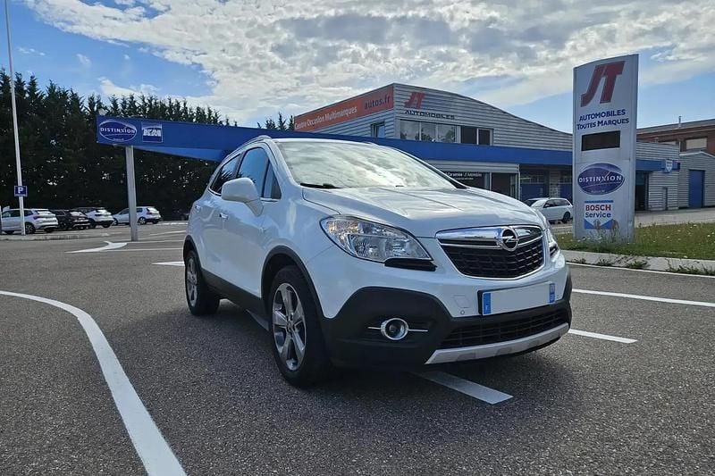 Blanc Utilisé 2014 Opel Mokka Cosmo SUV | 10 990 € (Prix assez cher) - Image 1/4