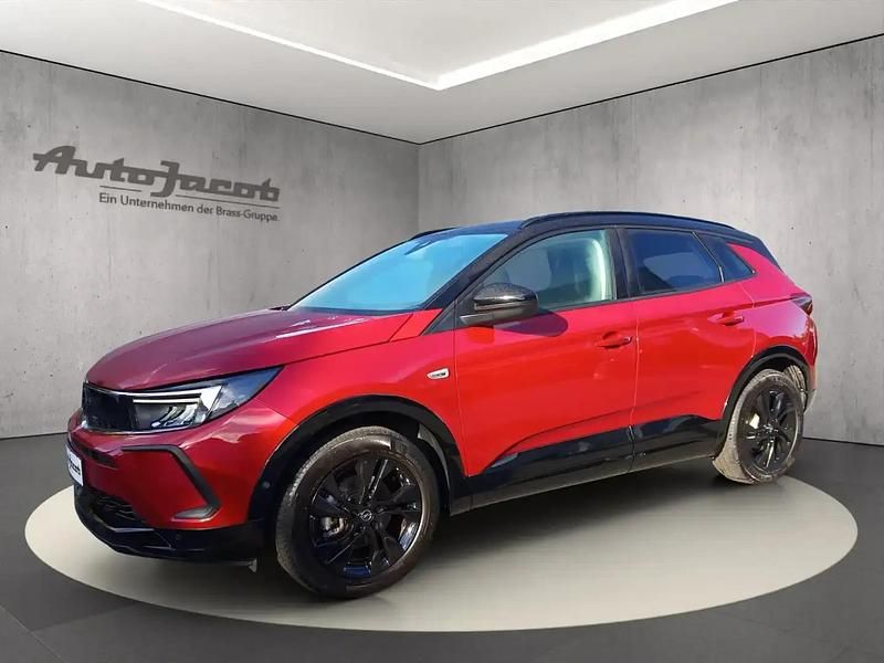 Rouge Utilisé 2022 Opel Grandland X GS Line SUV | 23 450 € (Prix juste) - Image 1/4