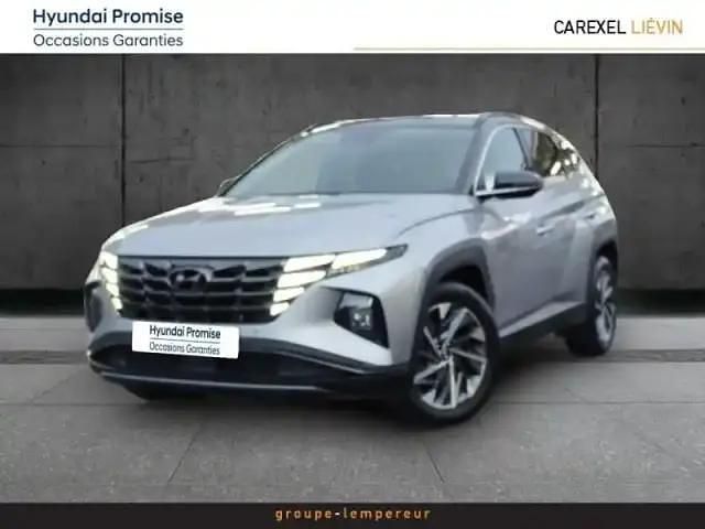 Shimmering silver métal Occasion 2021 Hyundai Tucson SUV | 20 990 € (Super prix) - Image 1/4