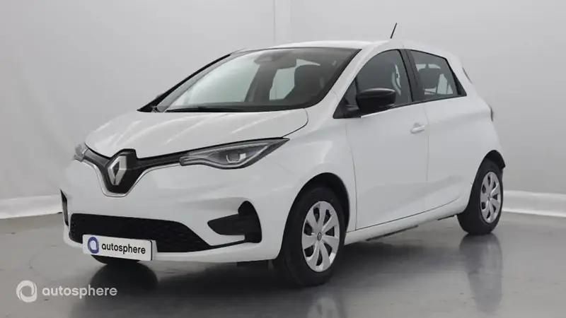 Blanc Utilisé 2021 Renault Zoe Business Citadine | 12 999 € (Prix juste) - Image 1/4