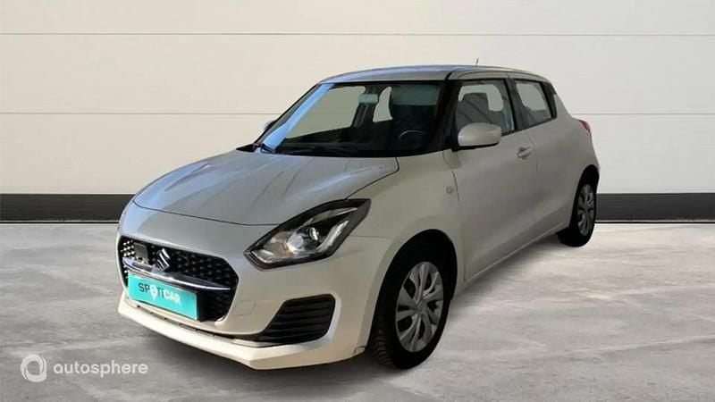 Blanc Occasion 2021 Suzuki Swift Berline | 11 499 € (Prix juste) - Image 1/4