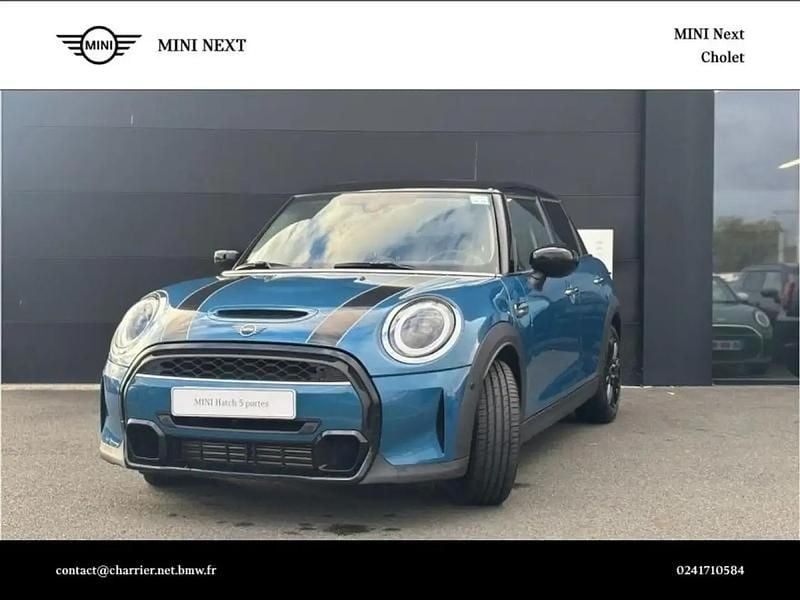 Bleu Occasion 2021 Mini Cooper S Citadine | 24 990 € (Bon prix) - Image 1/4