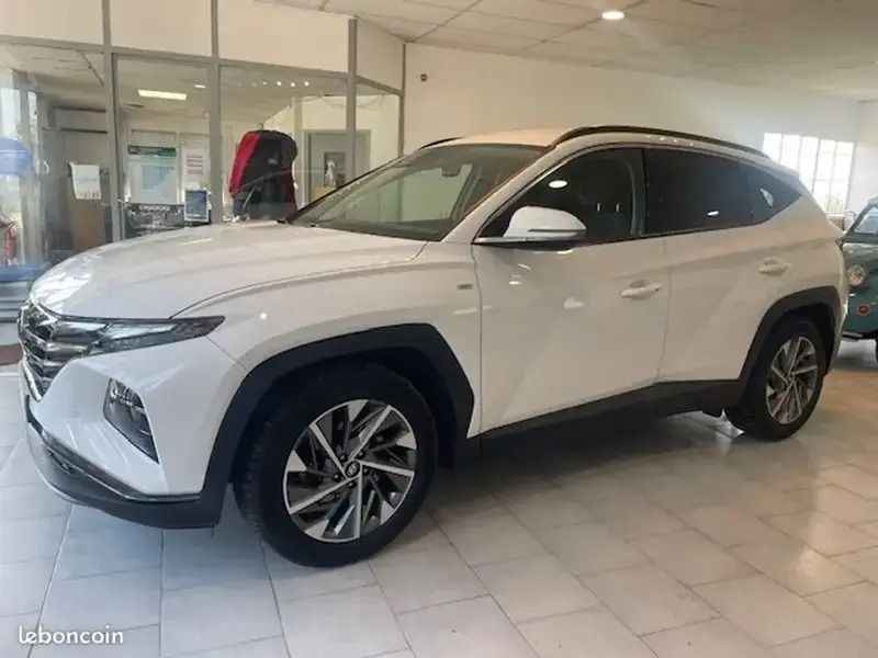 Blanc Utilisé 2021 Hyundai Tucson SUV | 22 700 € (Bon prix) - Image 1/4