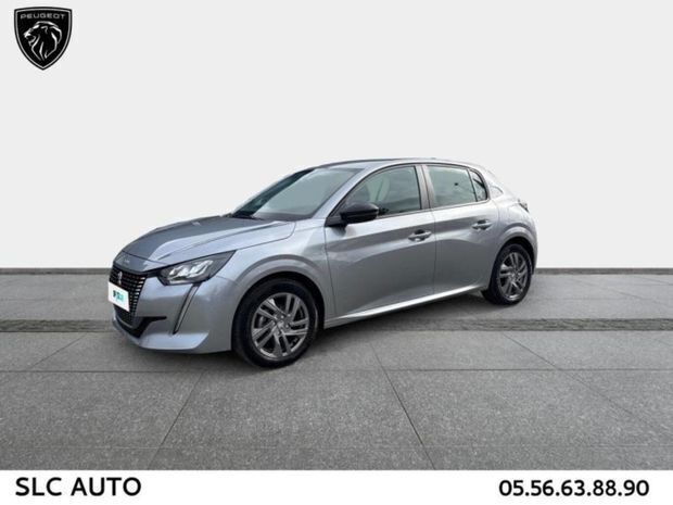 Gris Utilisé 2021 Peugeot 208 Active Citadine | 10 990 € (Prix juste) - Image 1/4