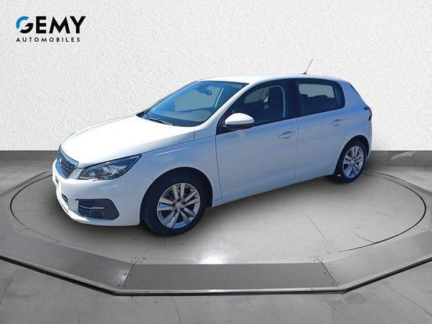 Blanc Utilisé 2021 Peugeot 308 Active | 12 950 € (Super prix) - Image 1/4