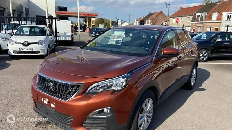 Metallic copper Utilisé 2019 Peugeot 3008 Active SUV | 14 499 € (Super prix) - Image 1/4