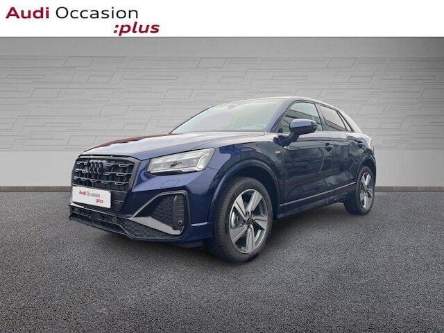 Bleu navarre métallisé Utilisé 2024 Audi Q2 Advanced Plus SUV | 35 900 € (Prix cher) - Image 1/4