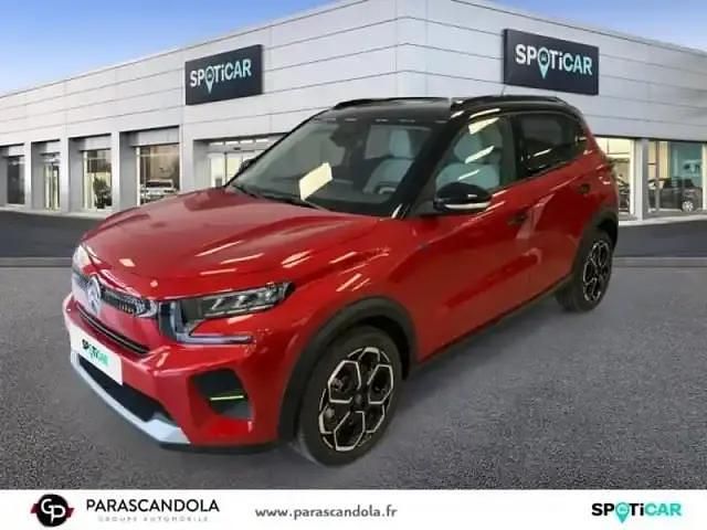 Occasion Citroën e-C3 11 kW (15 ch) 2024 Rouge elixir (s)  noir perla nera SUV