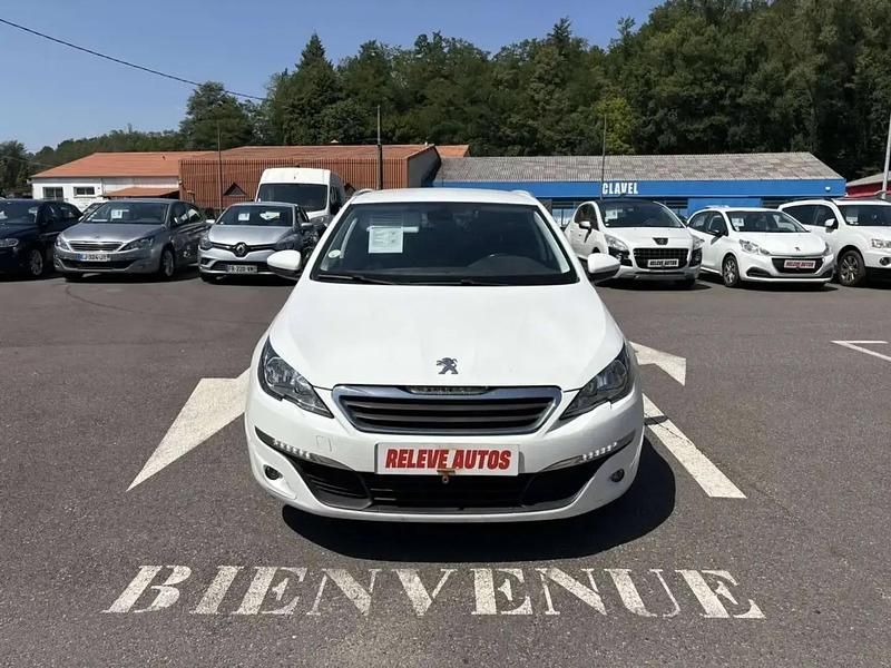Blanc Utilisé 2017 Peugeot 308 Business-Line Break | 7 490 € (Prix juste) - Image 1/4