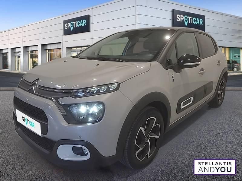 Beige Utilisé 2022 Citroën C3 PureTech Citadine | 10 990 € (Prix juste) - Image 1/4