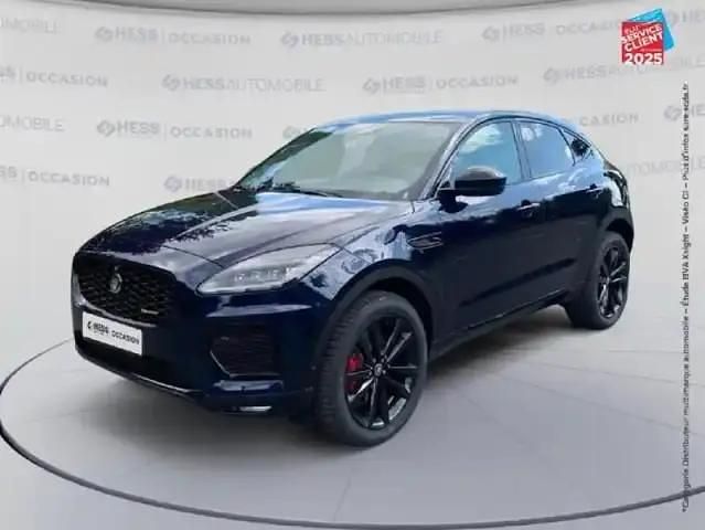 Portofino blue métal Utilisé 2024 Jaguar E-Pace R-Dynamic SUV | 57 999 € - Image 1/4