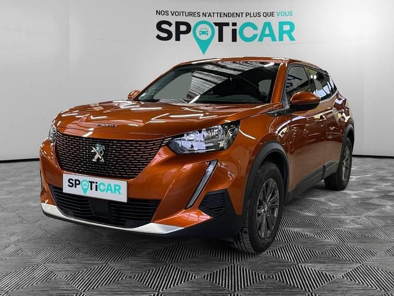 Orange Utilisé 2021 Peugeot e-2008 SUV | 20 490 € (Prix juste) - Image 1/4