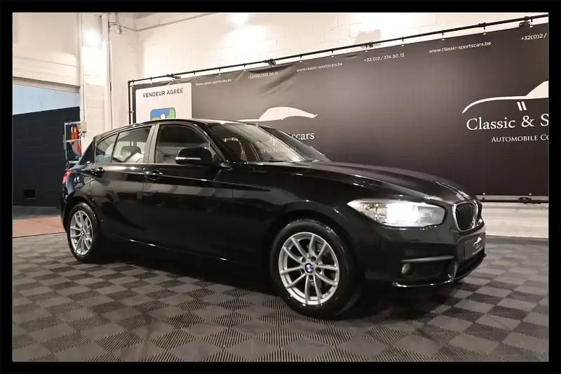 Noir Utilisé 2016 BMW 116 Sport Line Citadine | 7 950 € (Bon prix) - Image 1/4