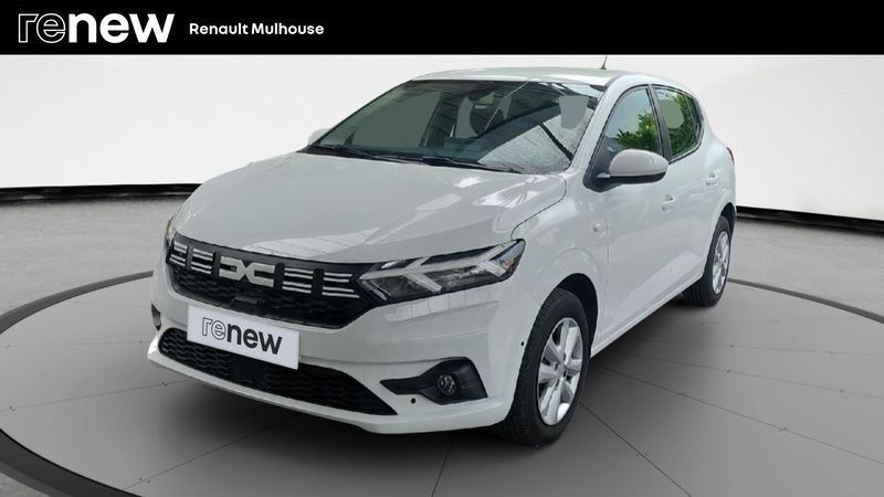 Blanc Utilisé 2024 Dacia Sandero Expression Citadine | 15 499 € (Prix juste) - Image 1/4