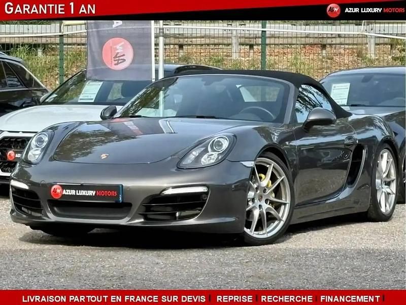 Gris Utilisé 2014 Porsche Boxster Cabriolet | 52 990 € (Prix juste) - Image 1/4