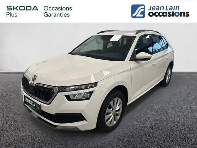 Blanc cristal Occasion 2022 Skoda Kamiq SUV | 17 900 € (Super prix) - Image 1/4
