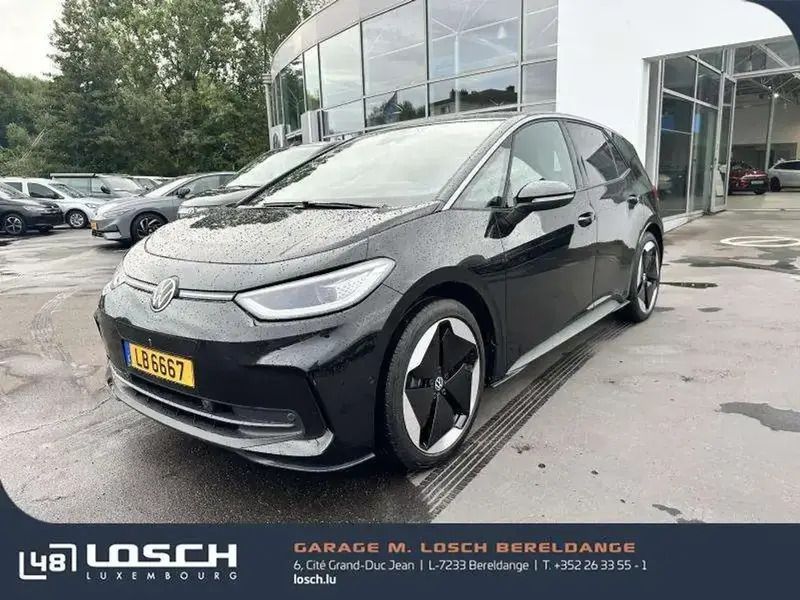 Noir Utilisé 2024 VW ID.3 Pro Citadine | 37 425 € (Prix cher) - Image 1/4