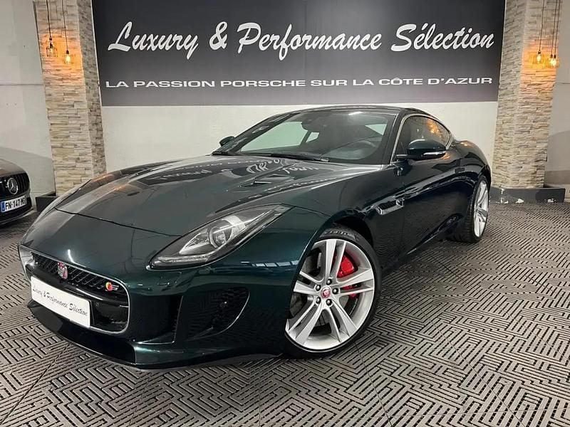 Vert Occasion 2015 Jaguar F-Type S Coupé | 44 990 € (Prix juste) - Image 1/4