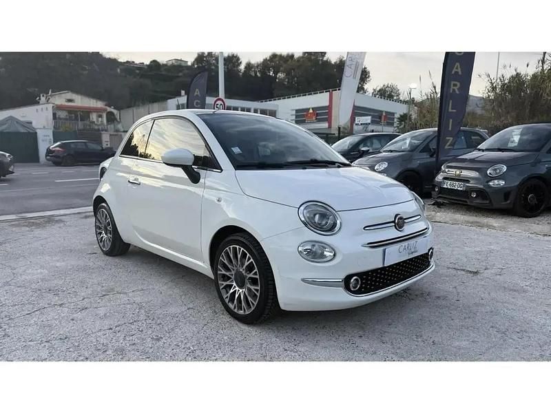Blanc Occasion 2020 Fiat 500 Star Berline | 12 990 € (Prix juste) - Image 1/4