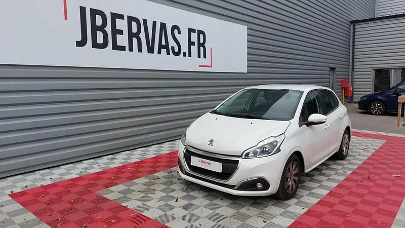 Blanc Occasion 2018 Peugeot 208 Active Citadine | 12 490 € (Prix cher) - Image 1/4