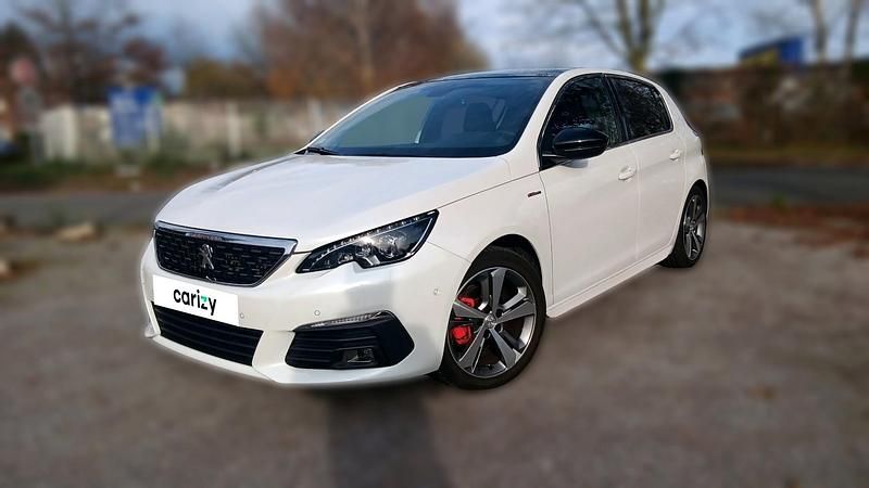 Blanc Utilisé 2017 Peugeot 308 GT-line Berline | 8 690 € (Bon prix) - Image 1/4