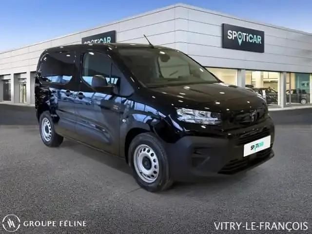 Nouvelle Peugeot E-Partner 100 kW (136 ch) 2025 Noir perla nera métal Monospace