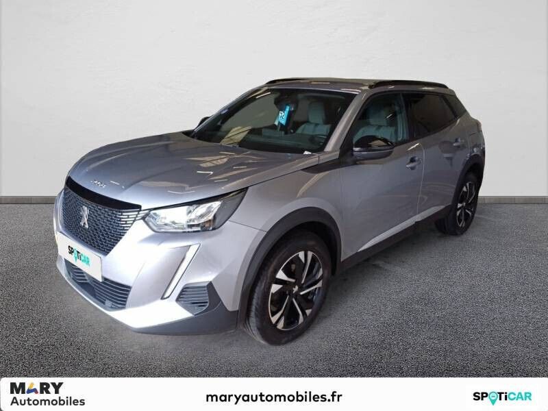 Gris Utilisé 2022 Peugeot 2008 Allure SUV | 17 490 € (Prix juste) - Image 1/4