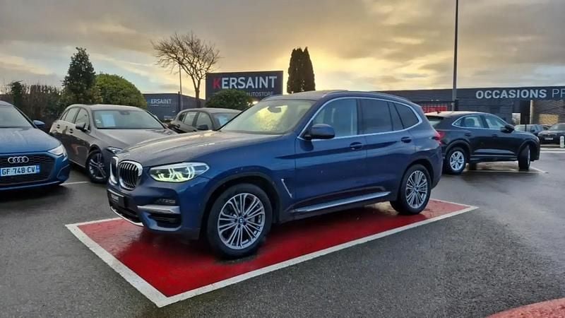 Bleu Occasion 2021 BMW X3 Luxury Line SUV | 36 990 € (Super prix) - Image 1/4