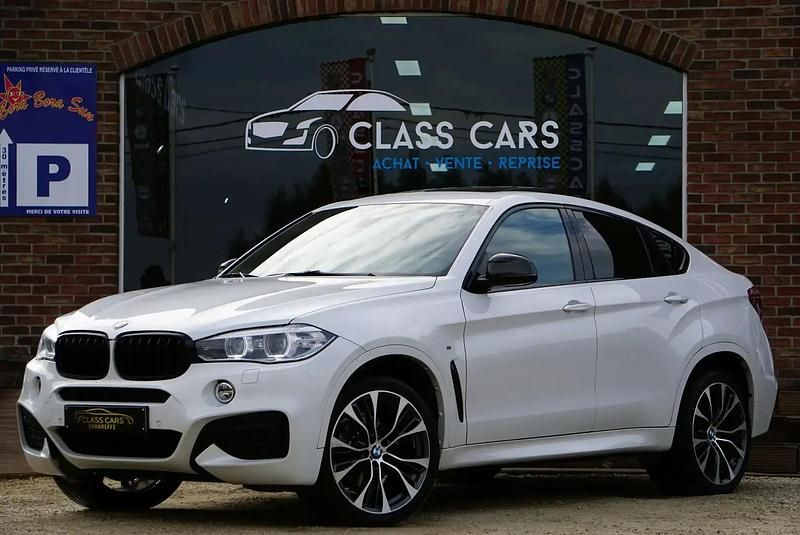Blanc Utilisé 2016 BMW X6 Sport Line SUV | 35 990 € (Prix assez cher) - Image 1/4