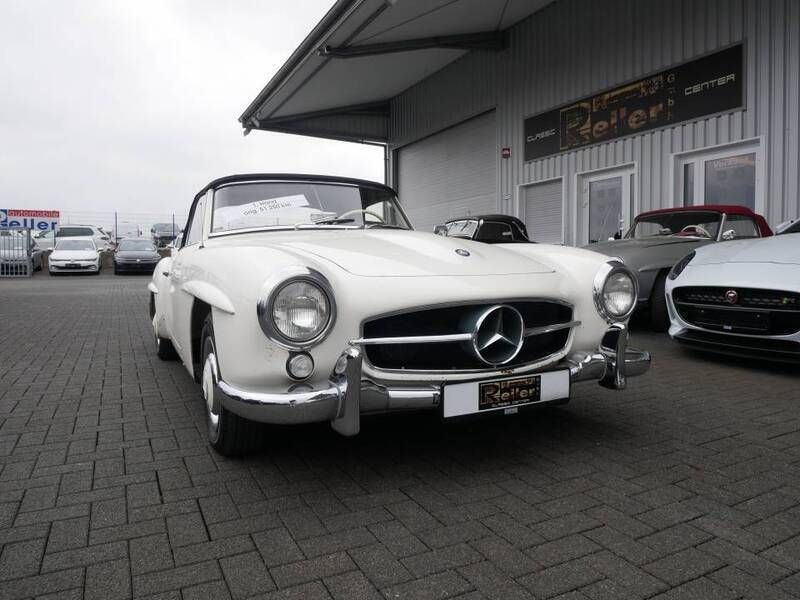 Blanc Utilisé 1962 Mercedes 190 Cabriolet | 149 900 € - Image 1/4