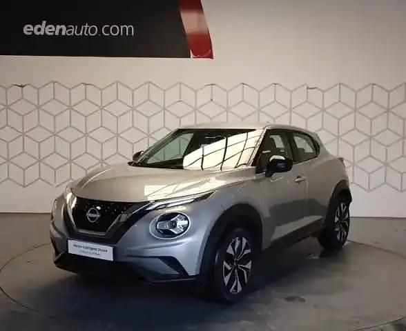 Gris perle Occasion 2024 Nissan Juke Acenta SUV | 18 290 € (Bon prix) - Image 1/4