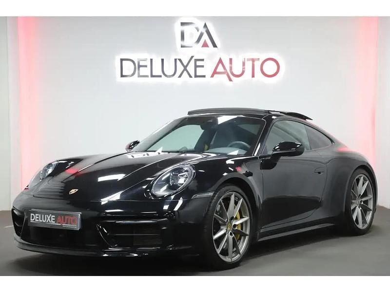 Noir Occasion 2019 Porsche 911 Carrera 4S Coupé | 139 990 € (Prix juste) - Image 1/4