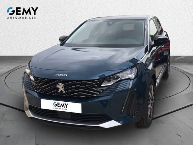 Bleu Utilisé 2022 Peugeot 3008 Allure | 23 490 € (Super prix) - Image 1/4