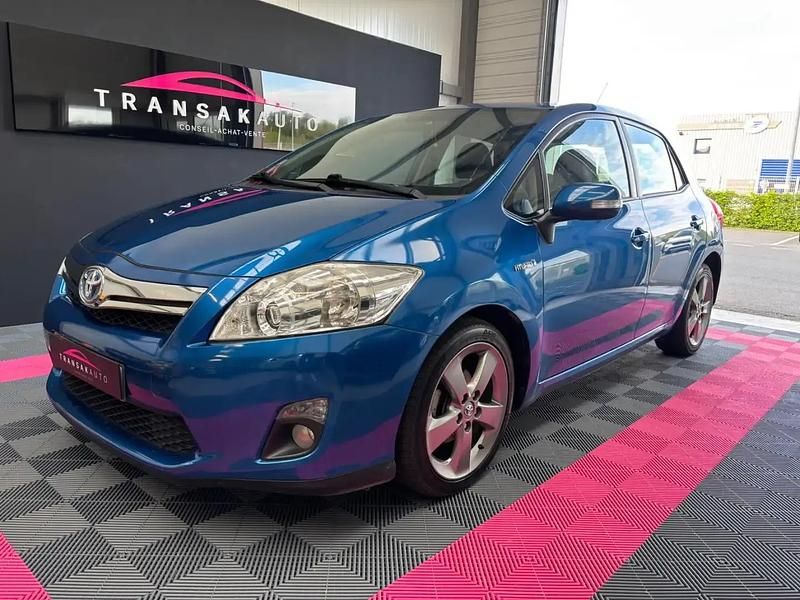 Bleu Utilisé 2012 Toyota Auris Hybrid Berline | 9 990 € (Prix juste) - Image 1/4