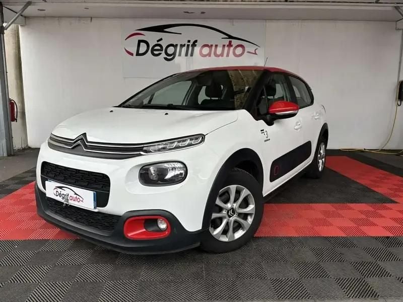 Blanc Utilisé 2019 Citroën C3 Citadine | 7 990 € (Prix juste) - Image 1/4